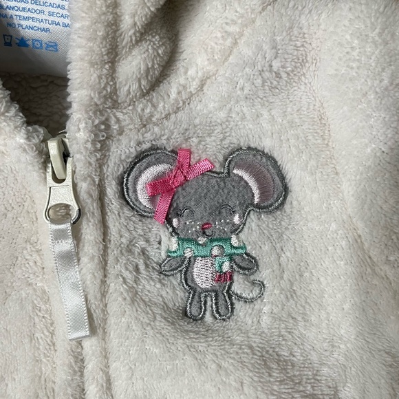 Small wonders 2 piece fleece hoodie and pants set, size 0-3 months - Picture 4 of 7